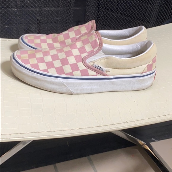 Vans Shoes Van Checkerboard Shoes Lilac Poshmark